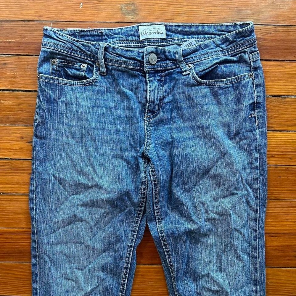 Y2K 2000s Aeropostale Low Rise Bootcut Flare Jeans size 7/8